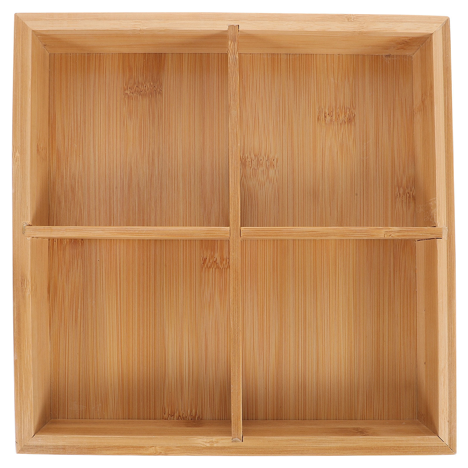 Wooden Serving Tray - Bandeja de servir de bambú con