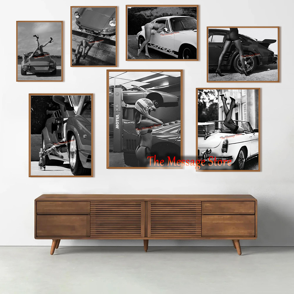 Luxury Lifestyle Japan - Póster de Lona con Diseño Retro