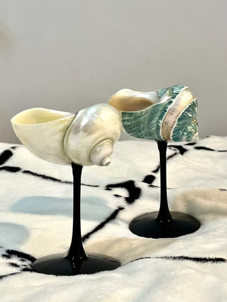 Crystal Wine Glass - Copa de Vino Retro Creativa, Copa