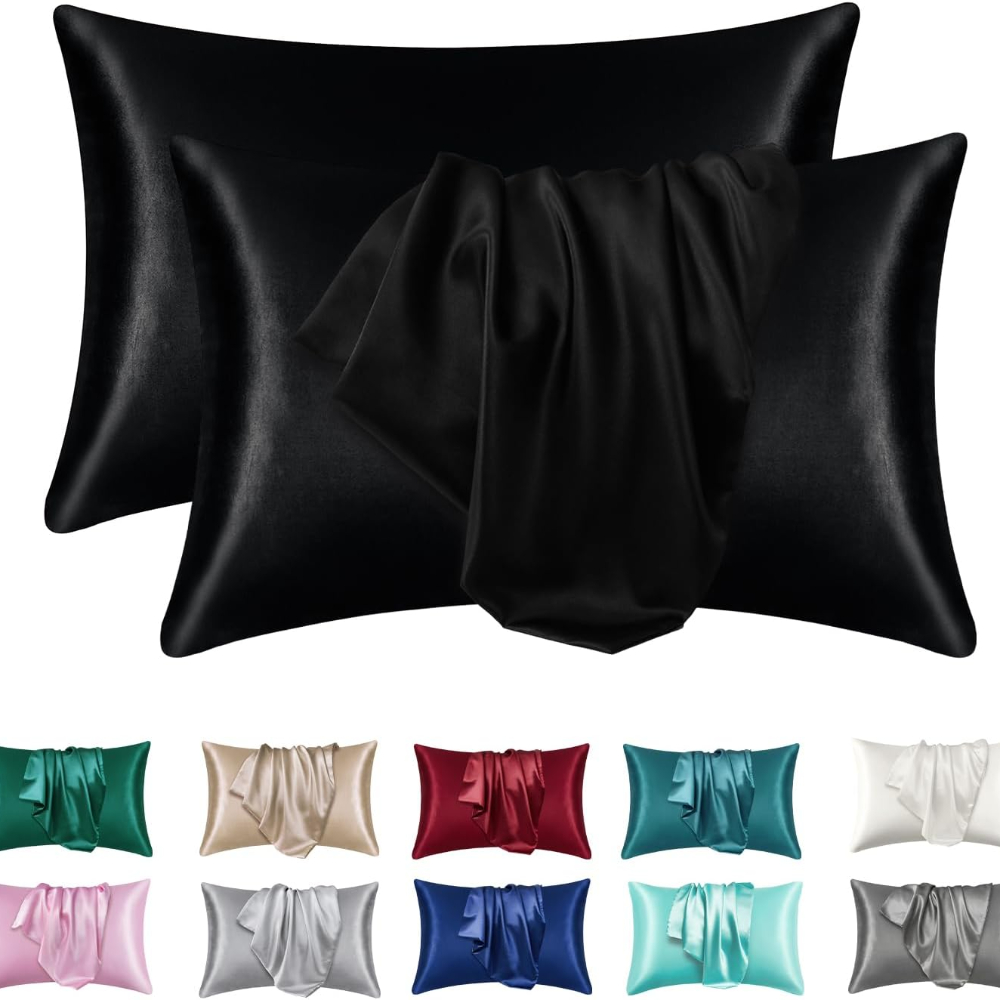 Silk Pillowcase Set - 1/2 Fundas de Almohada de Seda