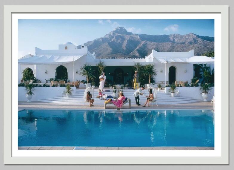 Luxury Lifestyle Homes - Póster de lienzo artístico impreso Retro