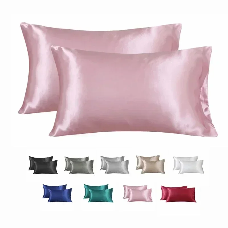 Silk Pillowcase Set - Funda de almohada de seda 100%,