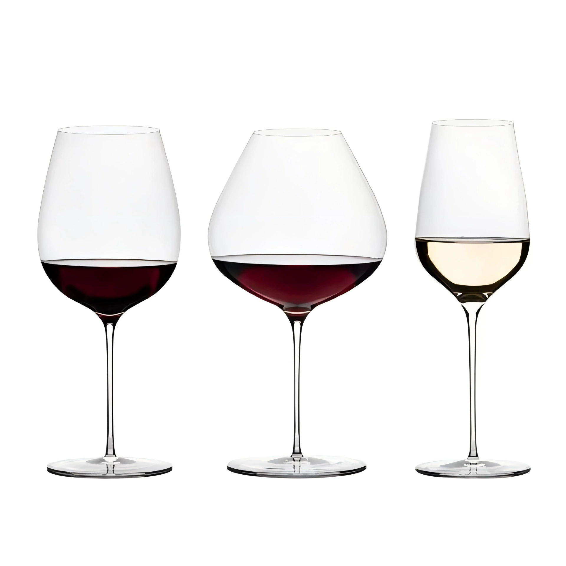 Crystal Wine Glass - 1 copa de vino estilo Burdeos