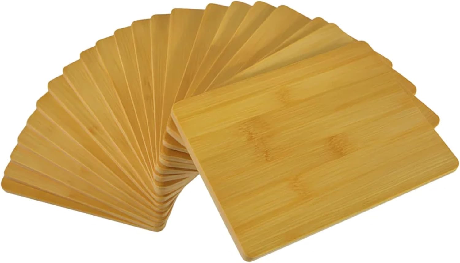 Wooden Serving Tray - Juego de 24 Tablas de Cortar