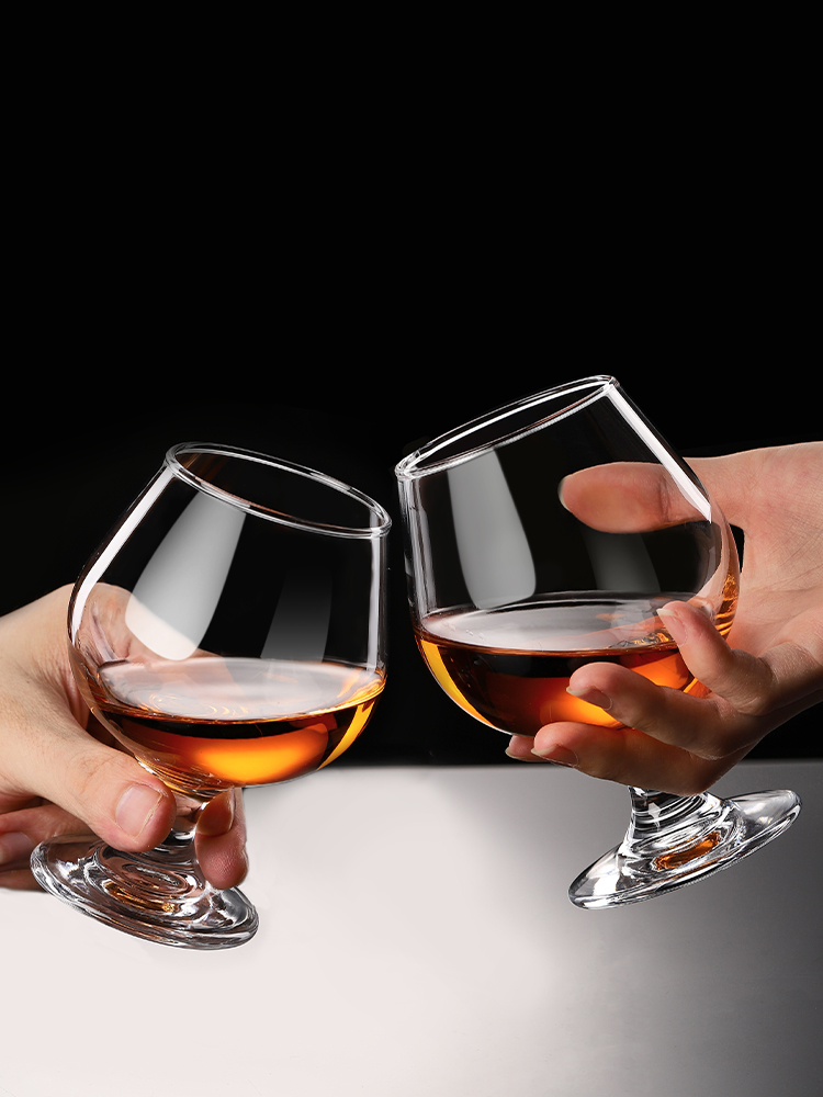 Crystal Wine Glass - Elegante Vaso de Whisky de Cristal,
