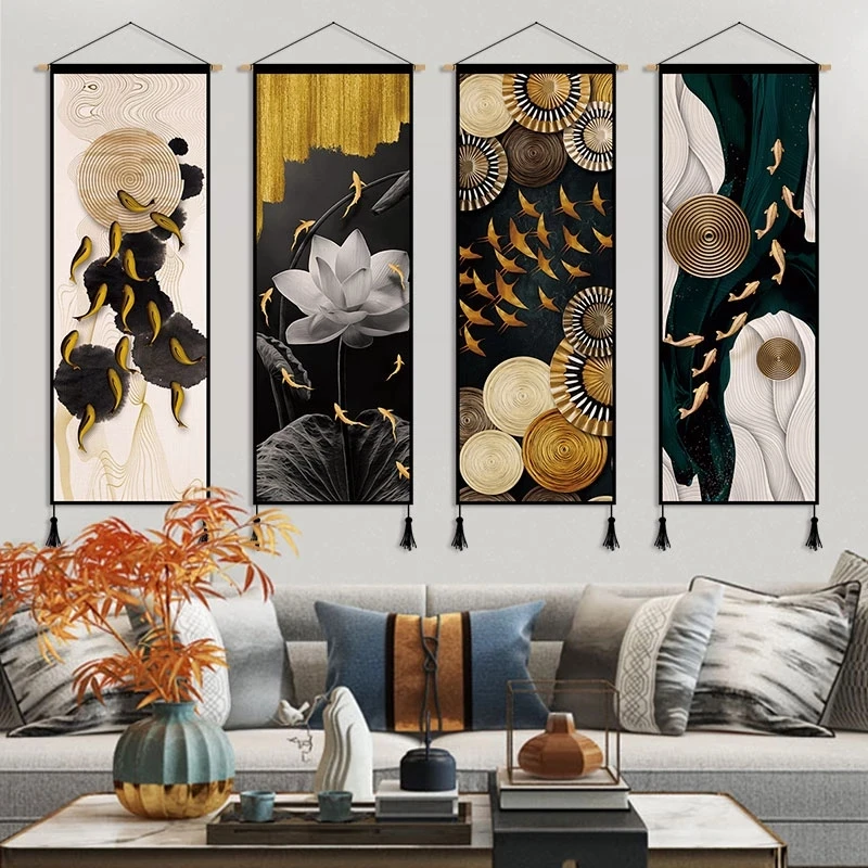 Luxury Lifestyle Japan - Pintura en lienzo de Feng Shui
