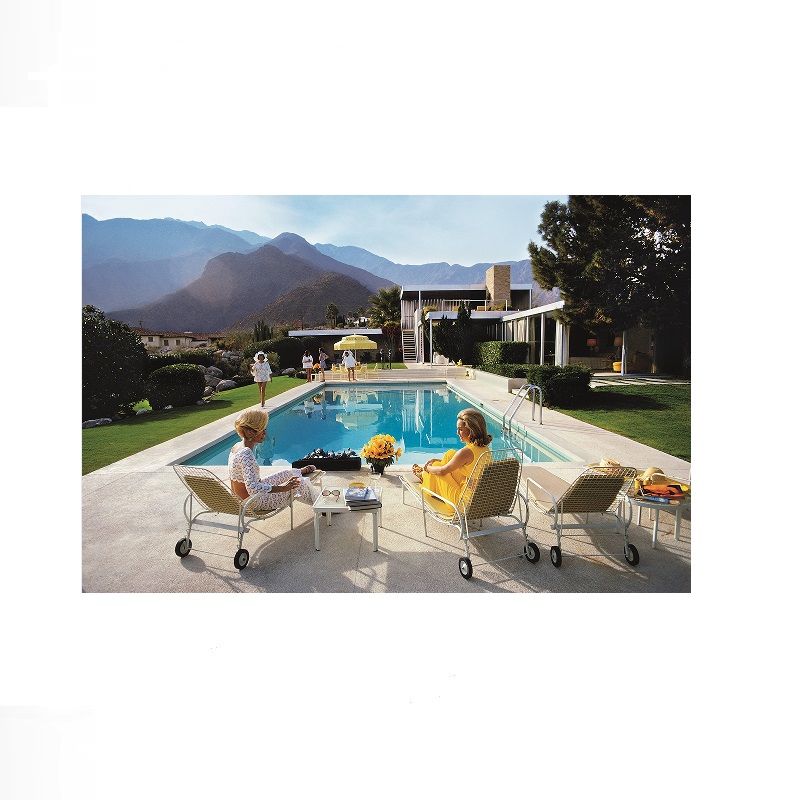 Retro Poolside Host Luxury Lif - Luxury Lifestyle Picture reseña y precio