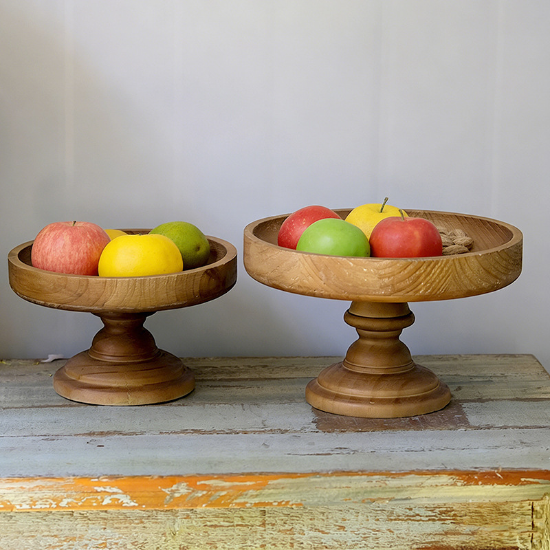 Soporte de madera para exhibir - Wooden Serving Tray reseña y precio