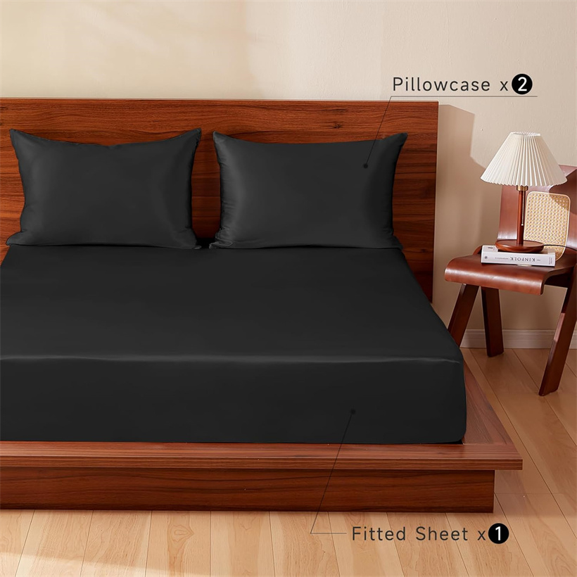 Juego de Sábanas de Seda de Mo - Silk Pillowcase Set reseña y precio