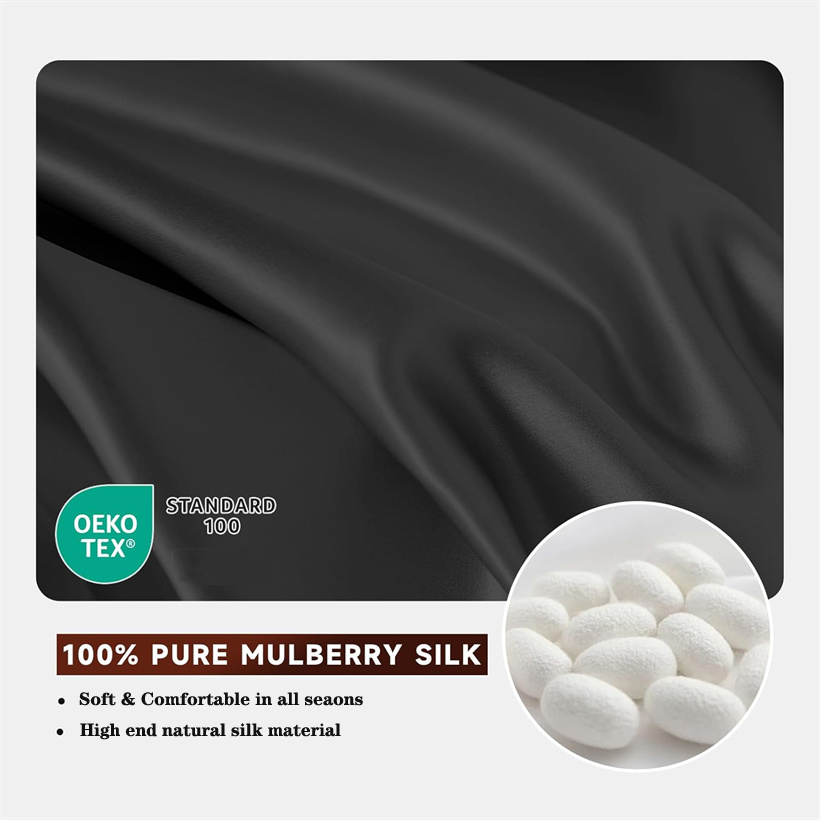 Juego de Sábanas de Seda de Mo - Silk Pillowcase Set reseña y precio