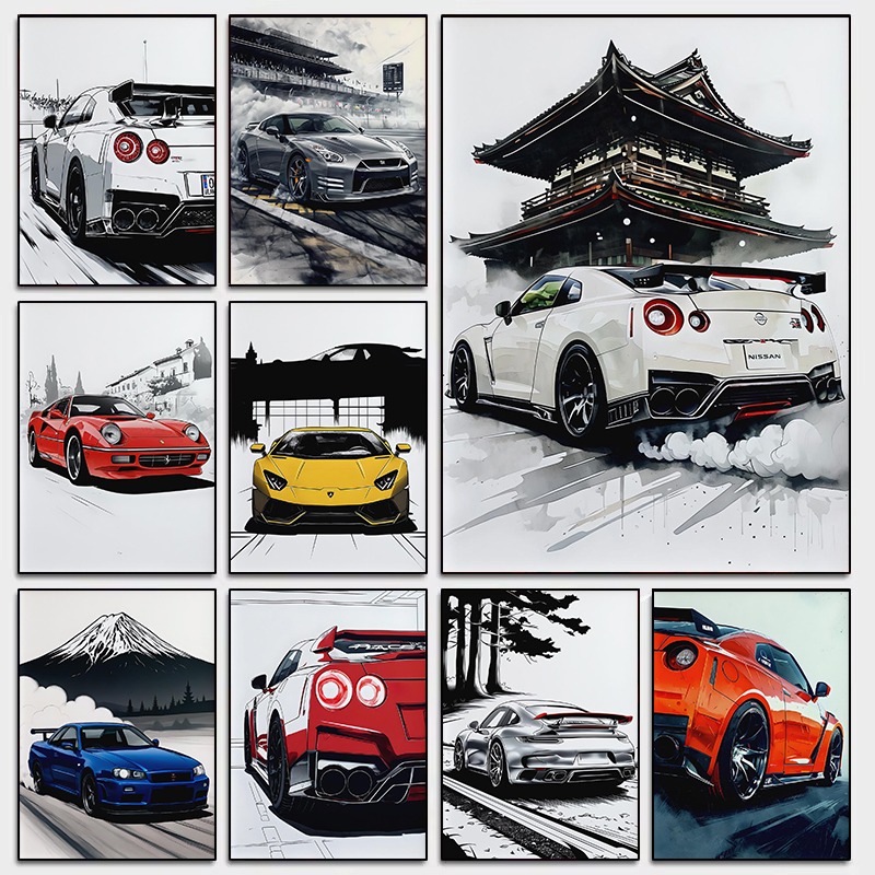 Póster Artístico de pared de s - Luxury Lifestyle Japan reseña y precio