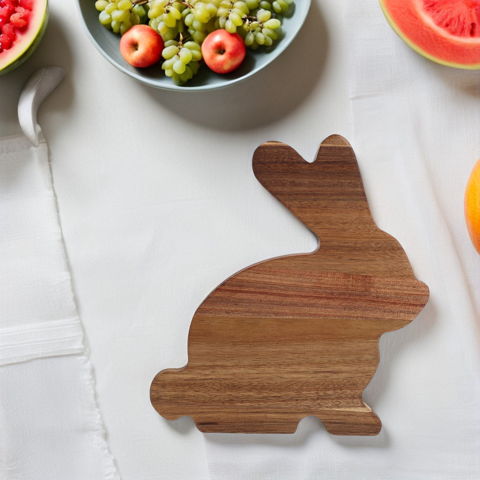 Tabla de servir de madera con  - Wooden Serving Tray reseña y precio