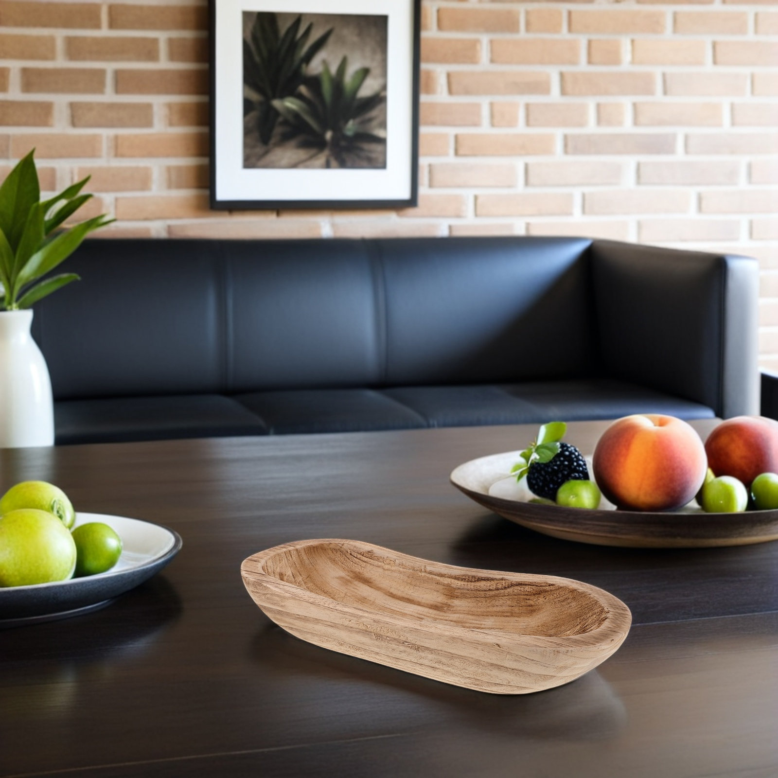Centro de Mesa Rústico de Made - Wooden Serving Tray reseña y precio