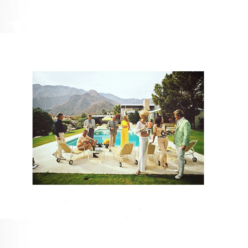 Retro Poolside Host Luxury Lif - Luxury Lifestyle Picture reseña y precio