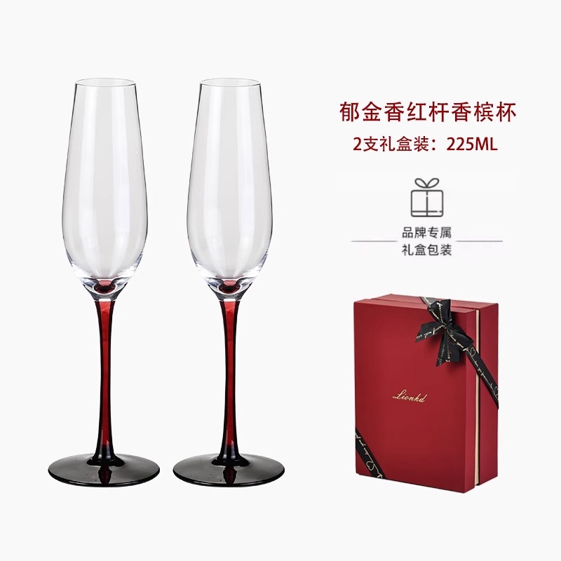 Copa de champán de cristal de  - Crystal Wine Glass reseña y precio