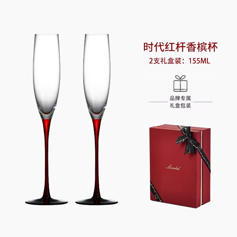 Copa de champán de cristal de  - Crystal Wine Glass reseña y precio