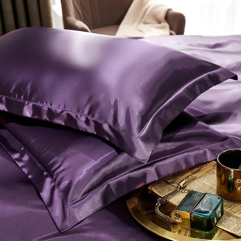 2 uds 100% funda de almohada d - Silk Pillowcase Set reseña y precio