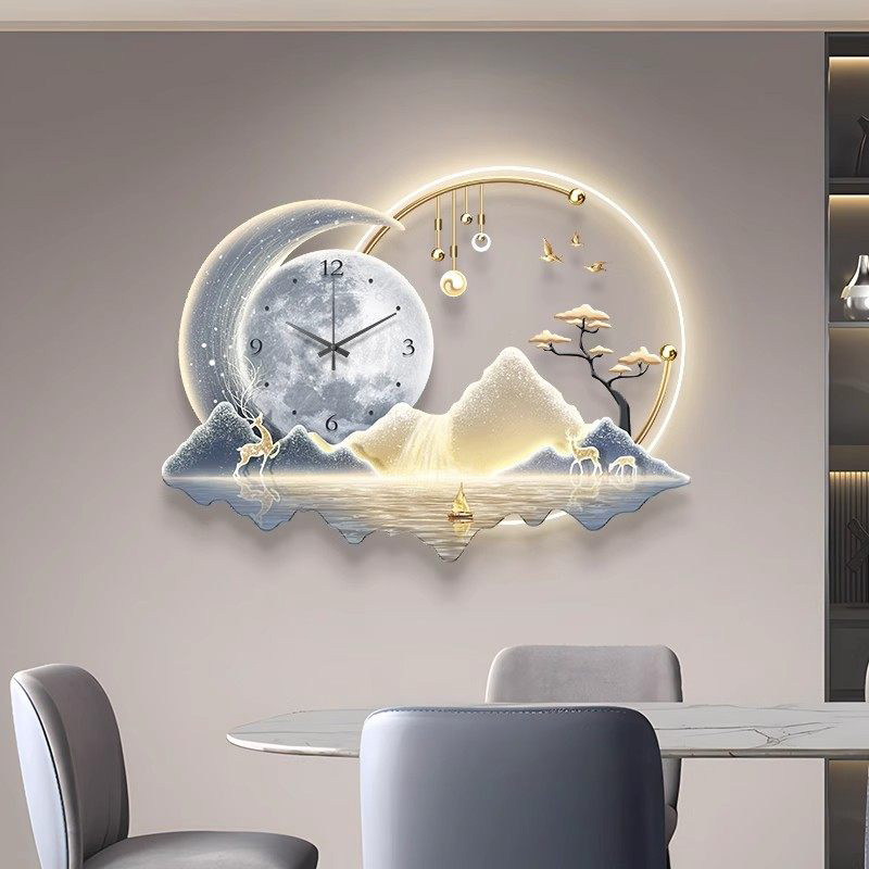 Reloj de Pared LED con Diseño  - Luxury Lifestyle Homes reseña y precio