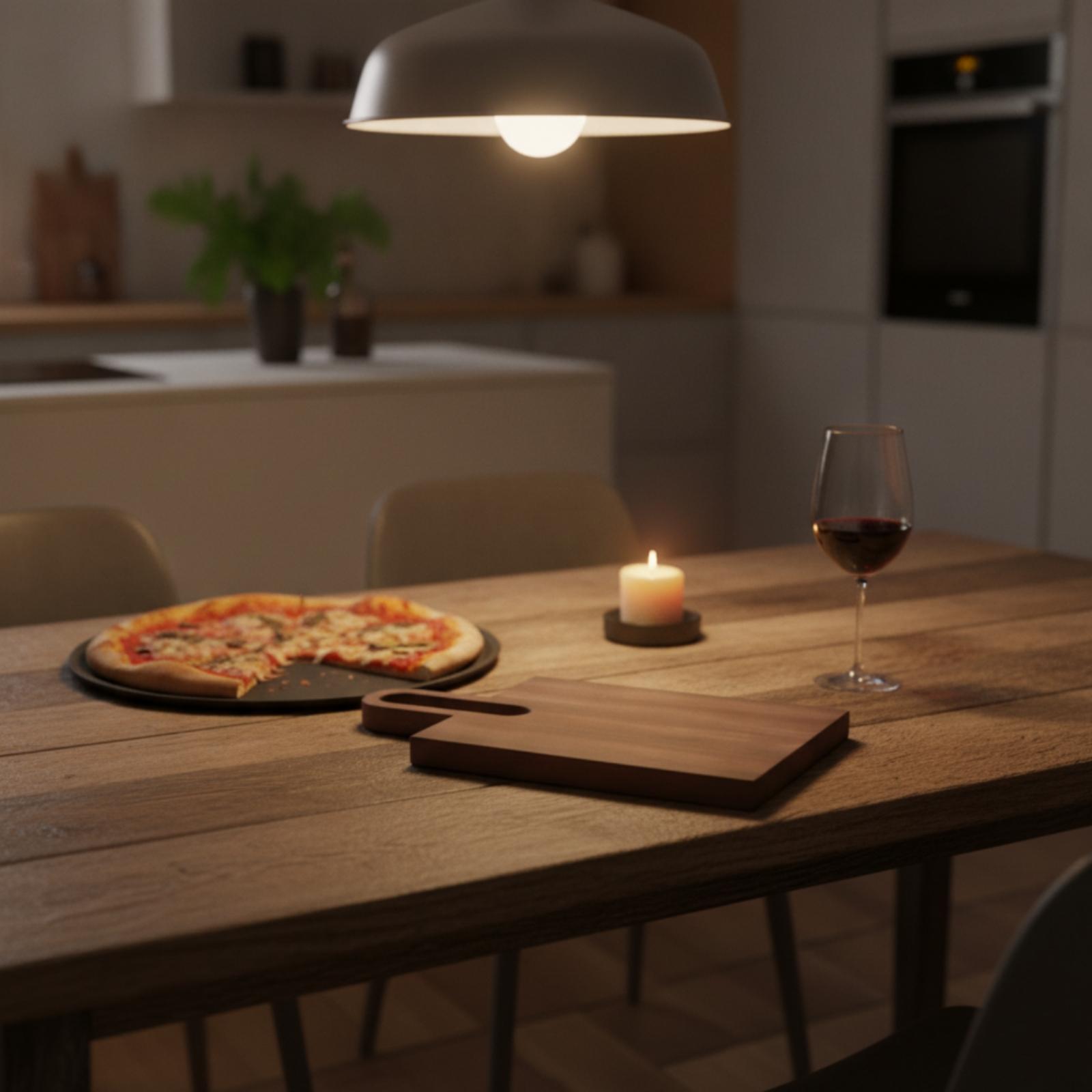 Tabla de servir de madera maci - Wooden Serving Tray reseña y precio