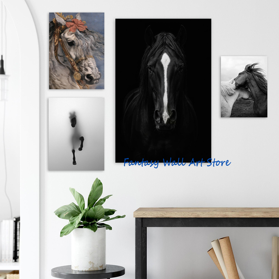 Fotografías de Caballos Negros - Luxury Lifestyle Japan reseña y precio