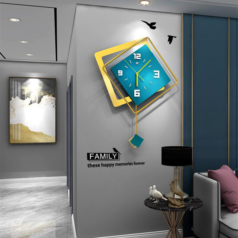 Reloj de pared cuadrado nórdic - Luxury Lifestyle Homes reseña y precio
