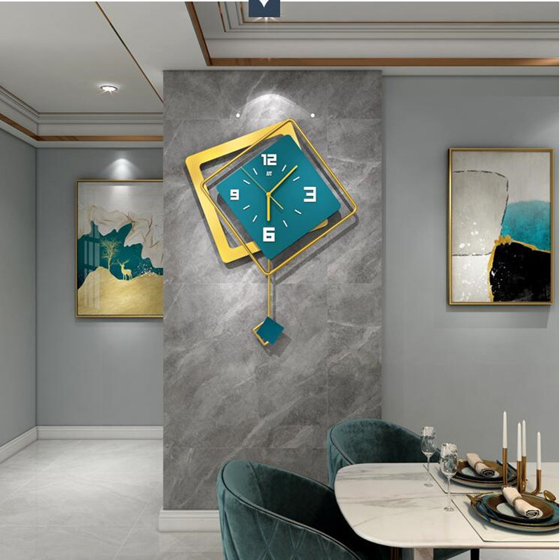 Reloj de pared cuadrado nórdic - Luxury Lifestyle Homes reseña y precio