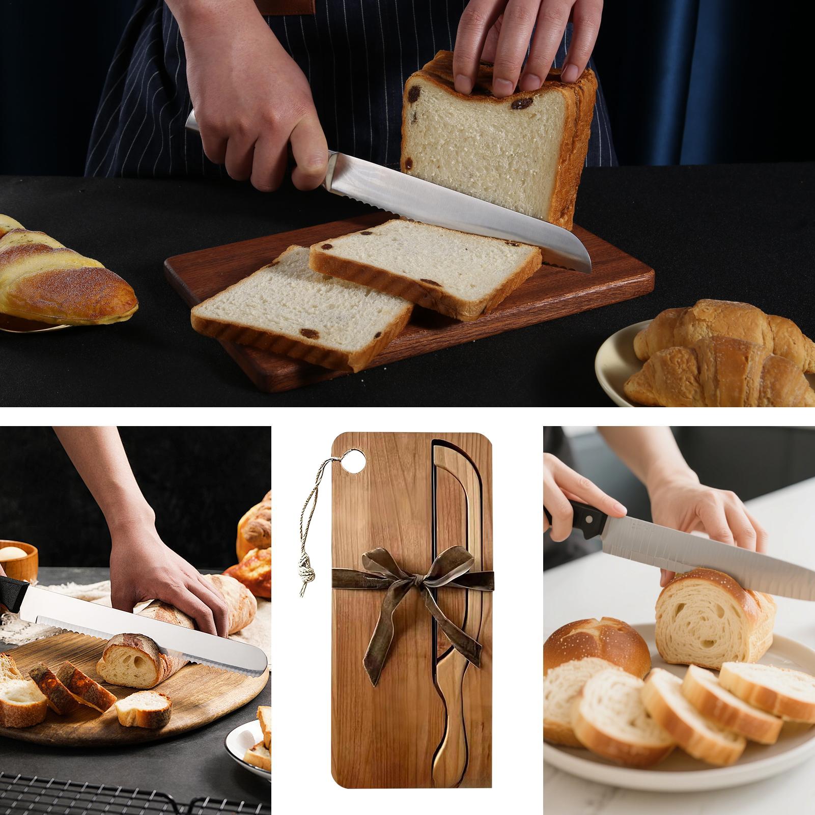 Cortador de pan para masa ferm - Wooden Serving Tray reseña y precio