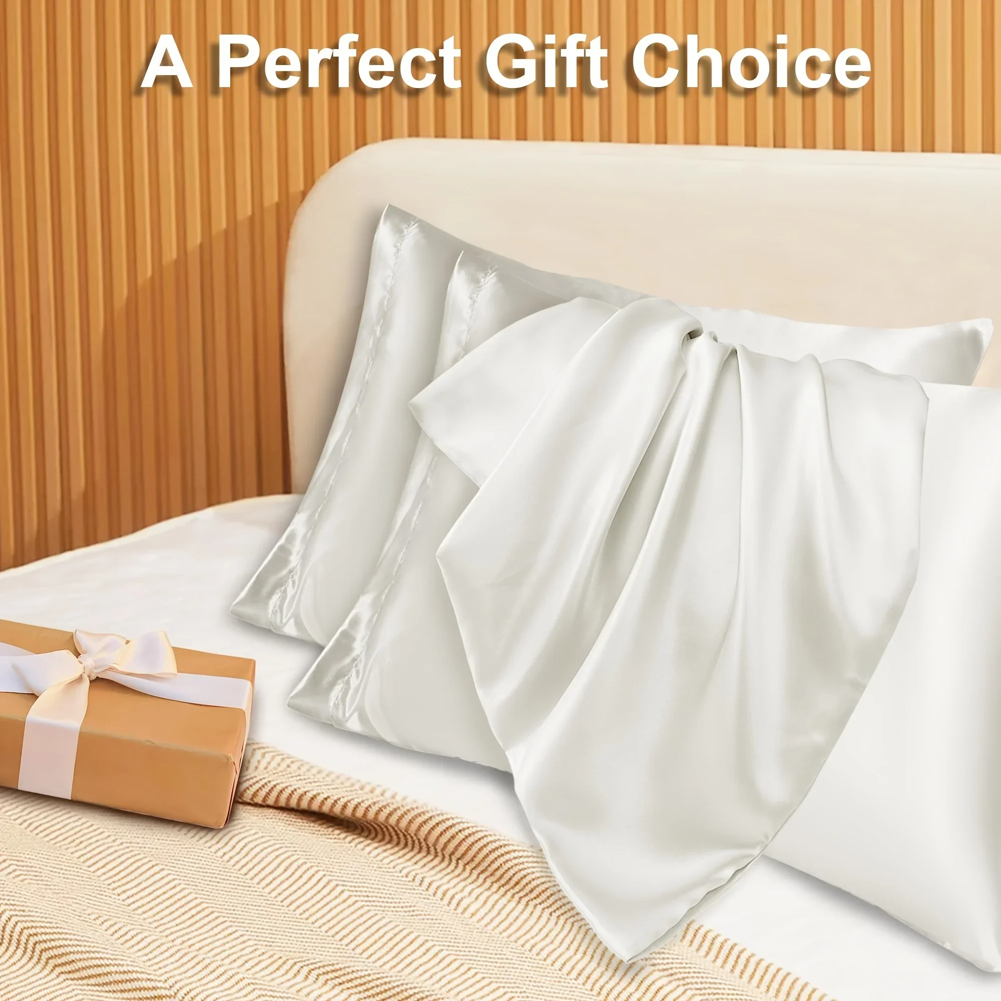 Funda de almohada de satén de  - Silk Pillowcase Set reseña y precio