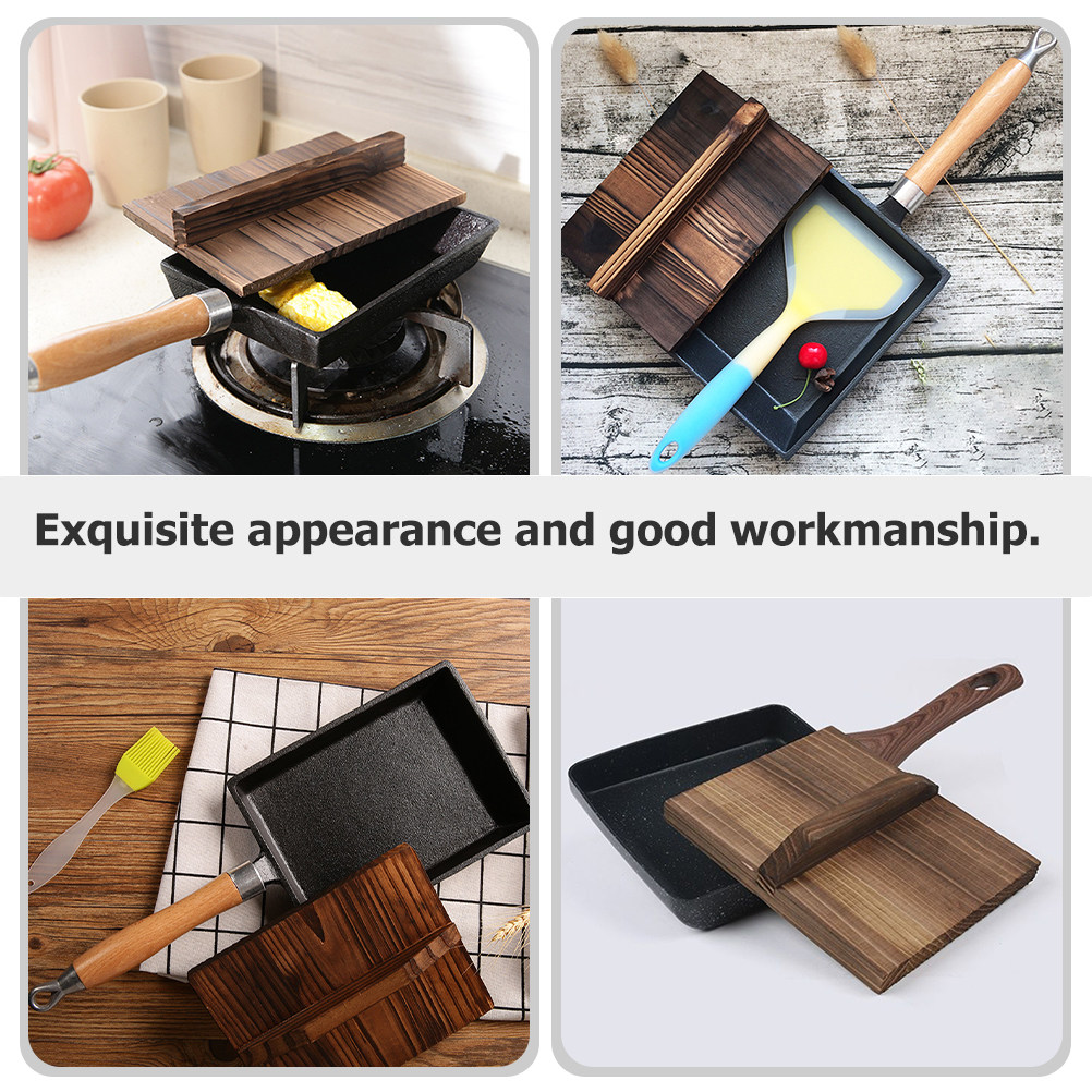 Tapa de madera para sartén, ta - Wooden Serving Tray reseña y precio