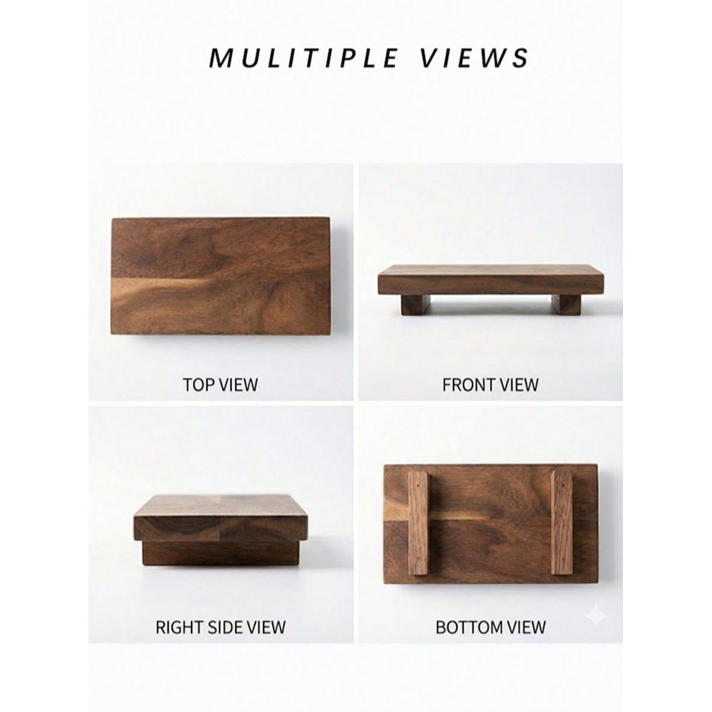 Juego de piezas: Bandeja decor - Wooden Serving Tray reseña y precio