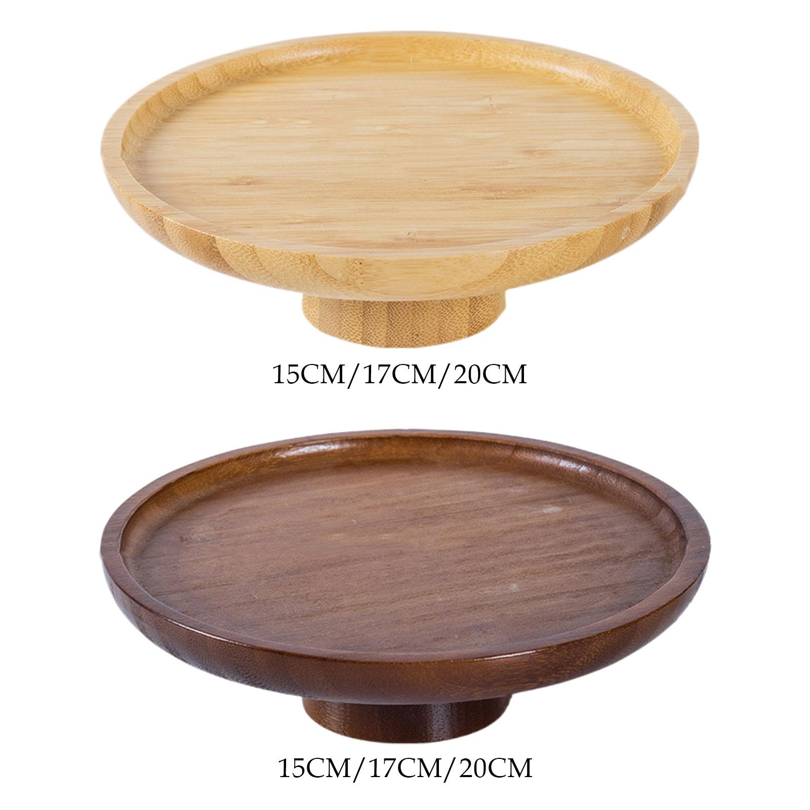 Soporte de madera para pastele - Wooden Serving Tray reseña y precio