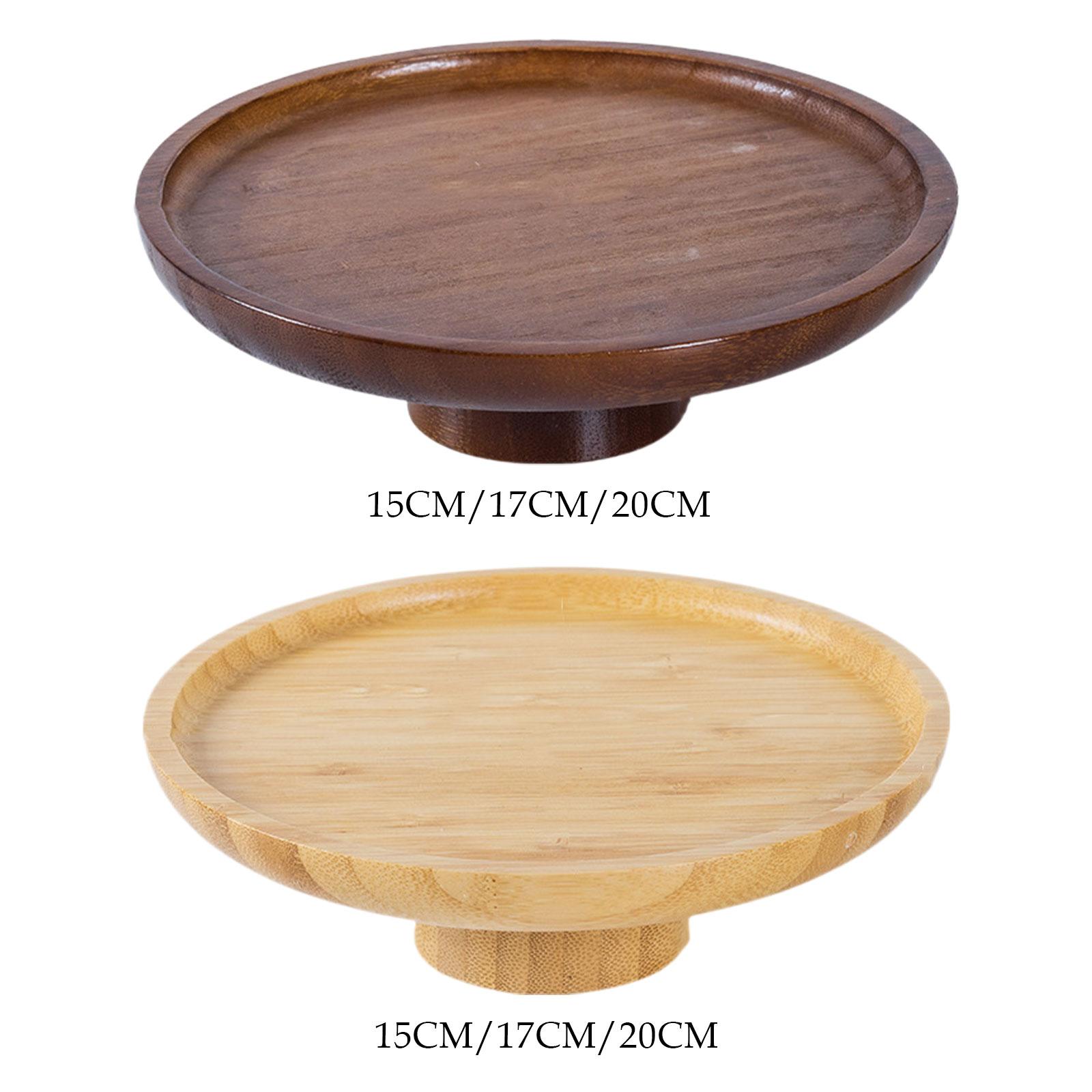 Soporte de madera para pastele - Wooden Serving Tray reseña y precio