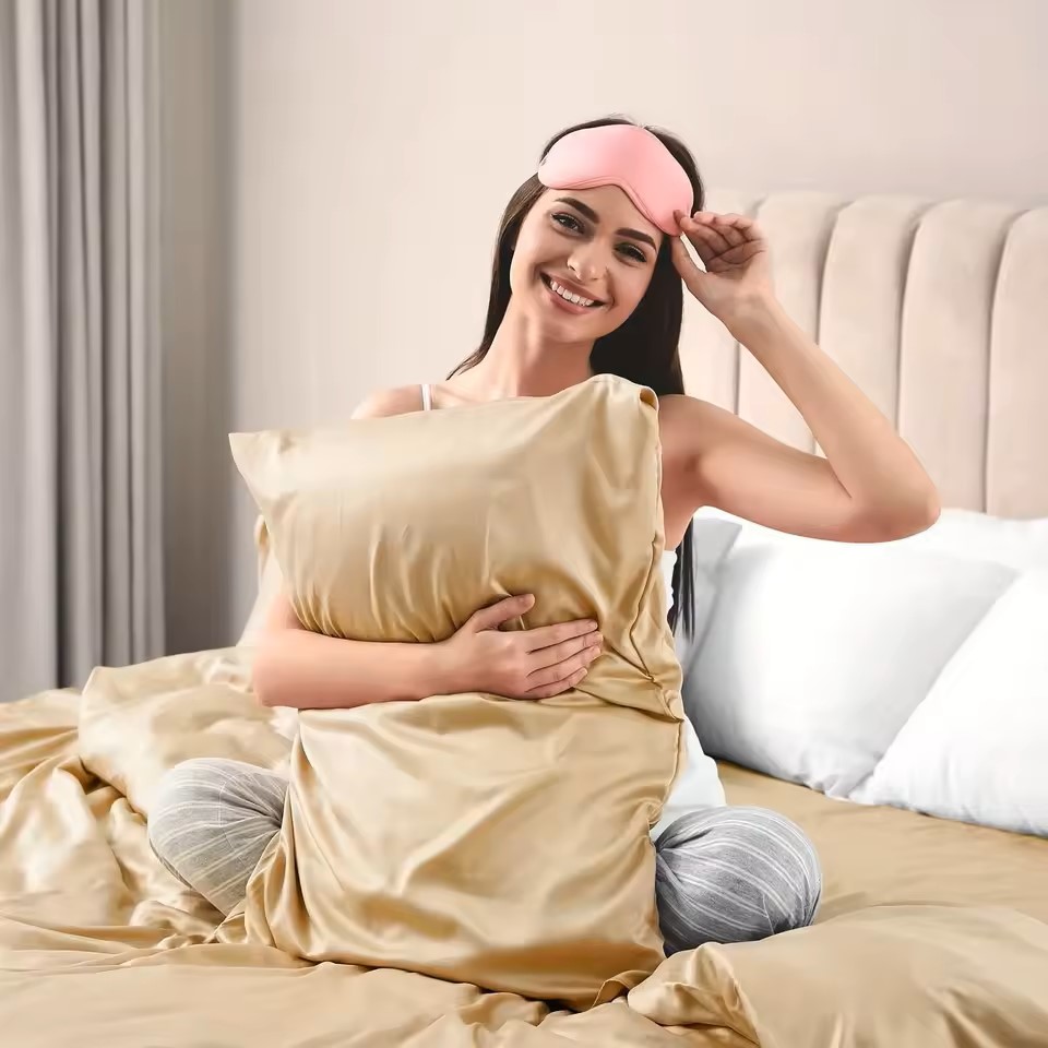 1 Funda de Almohada de Satén p - Silk Pillowcase Set reseña y precio
